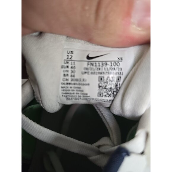 Nike Men's Vomero 17 FN1139-100 Running Shoe White/Green/Blue Size 12M - Picture 7 of 8